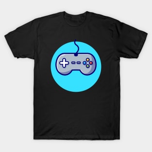 Joystick Cartoon Vector Icon Illustration (2) T-Shirt